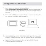 USB Charging Cable Data Cable for Topdon TC003 Thermal Imager